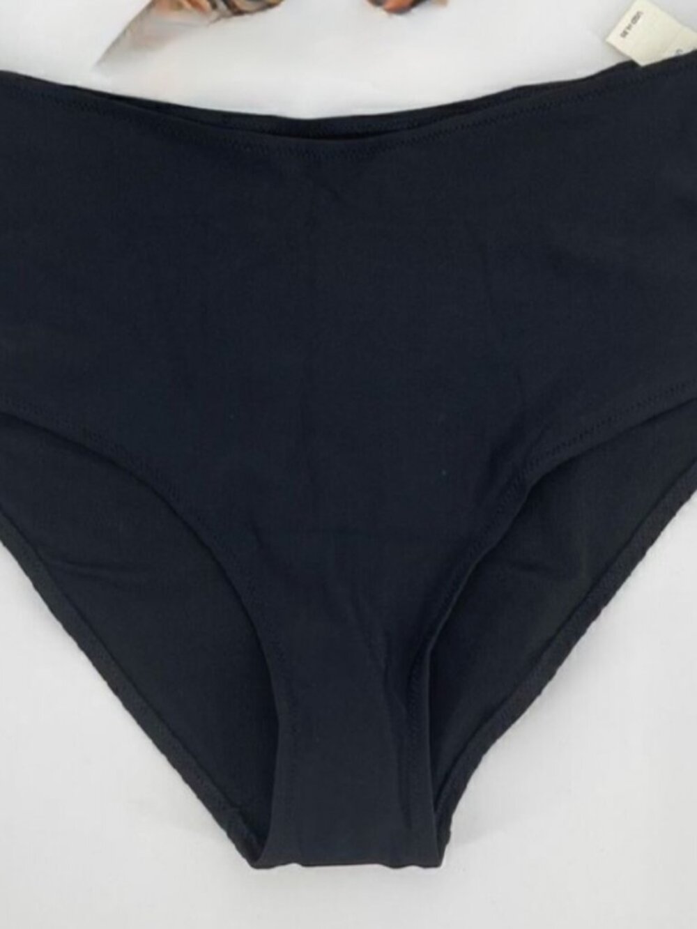 Aerie High Rise Full Coverage, Large, Black